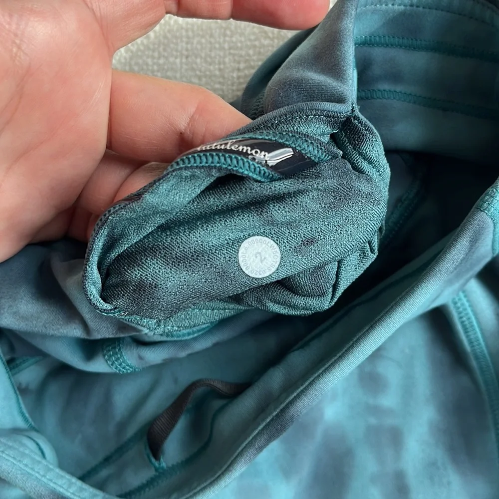LULULEMON by Athleta Invigorate high rise tight 25” tie dye leggings w pockets 2